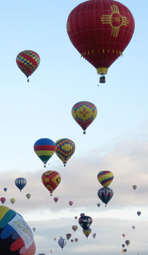 LOTS of balloons