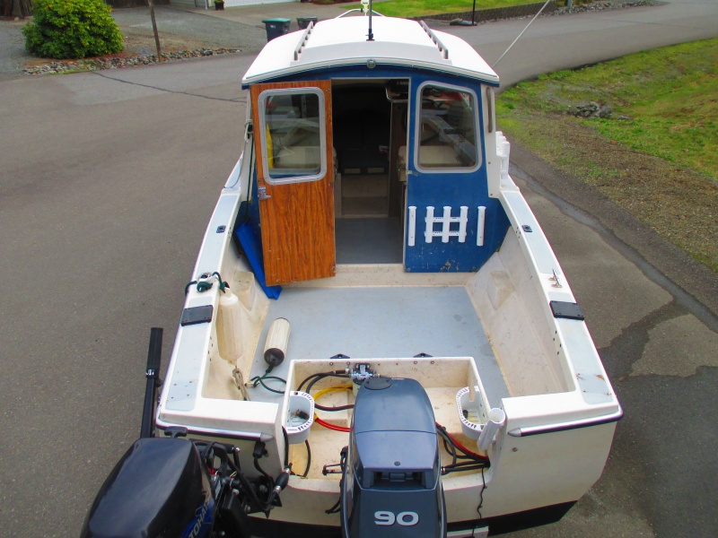 Lots of space in cockpit