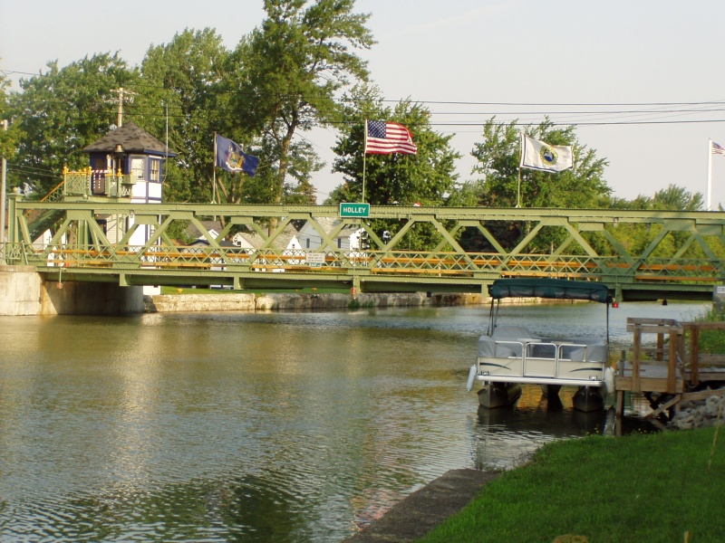 "Low Bridge...Down" on Erie Canal