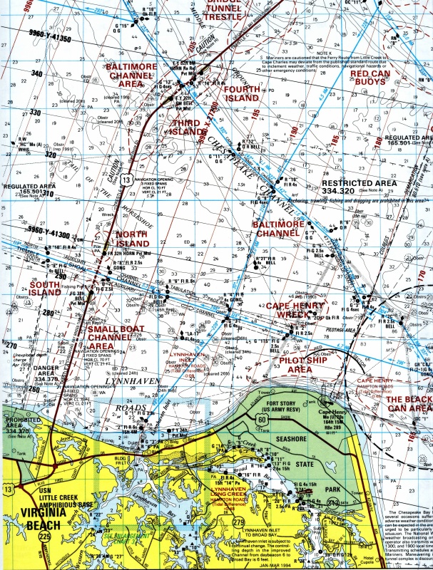 Lower Chesapeake Bay, Va Beach & CBBT