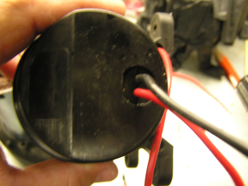 Lower point of motor housing is sealed w/ an o-ring but the top is not; the wires/plug allow water into the motor housing, resulting in corrosion and another burnt pump.