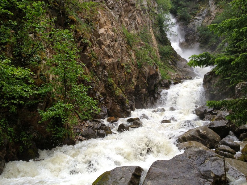 Lower Reid Falls, Skagway.