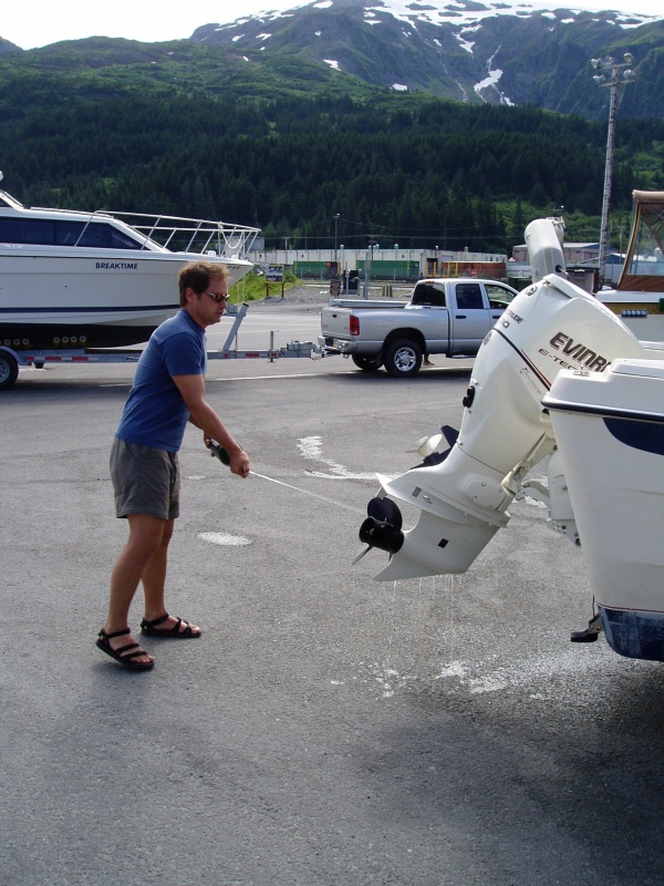 Luna-C second christening with the magic new Evinrude E-Tech!