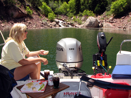 Lunch at Eagle Creek