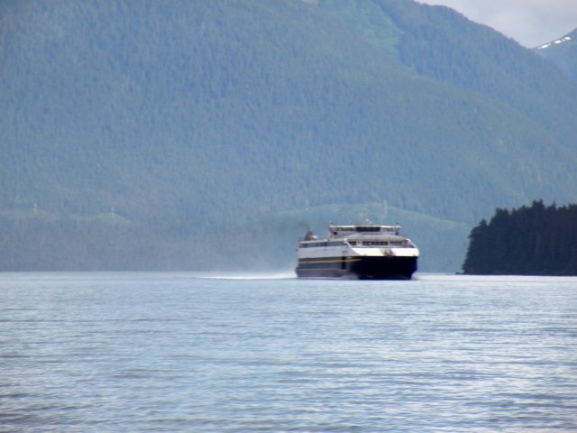 M/V Chenega approaching at 30 knots