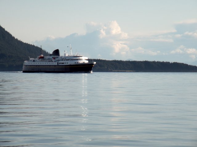 M/V Malaspina exiting Favorite Channel northbound