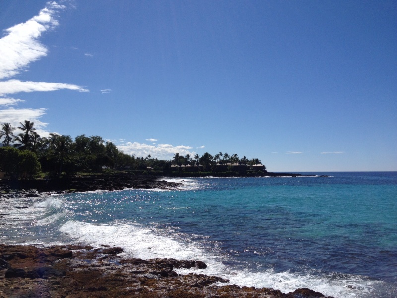 Magic Sands beach.  Kona