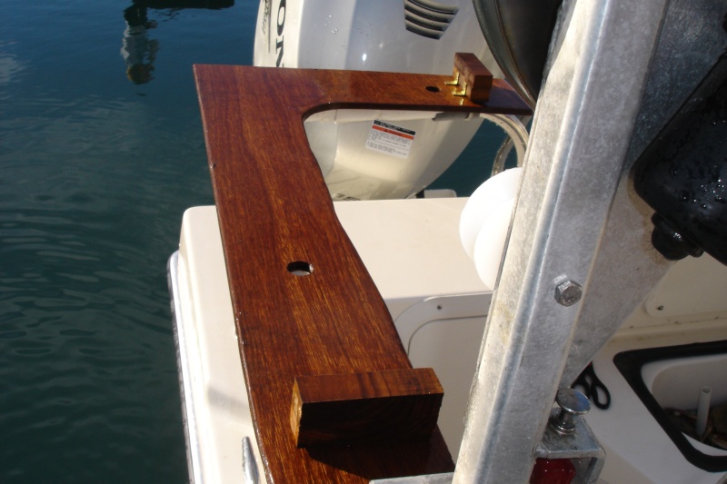mahogany board to lay pots on