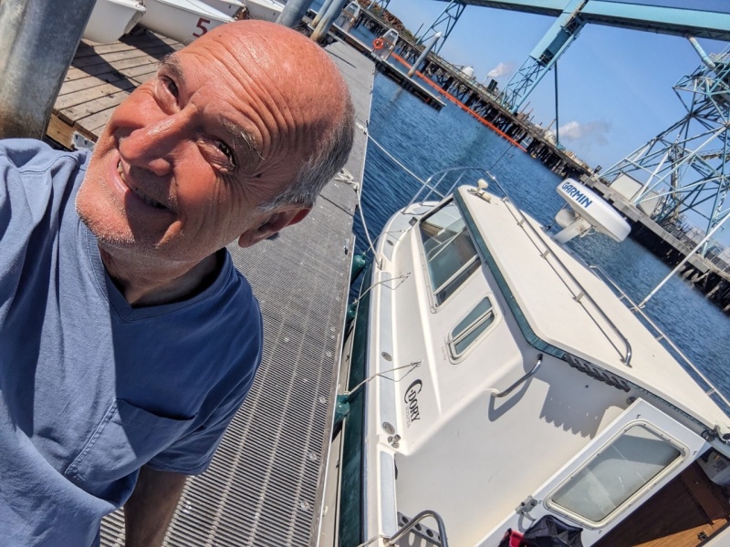Maiden voyage, back at the dock
