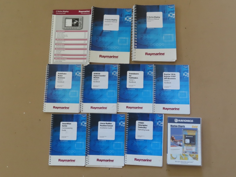 Manuals for operation and installation for all components