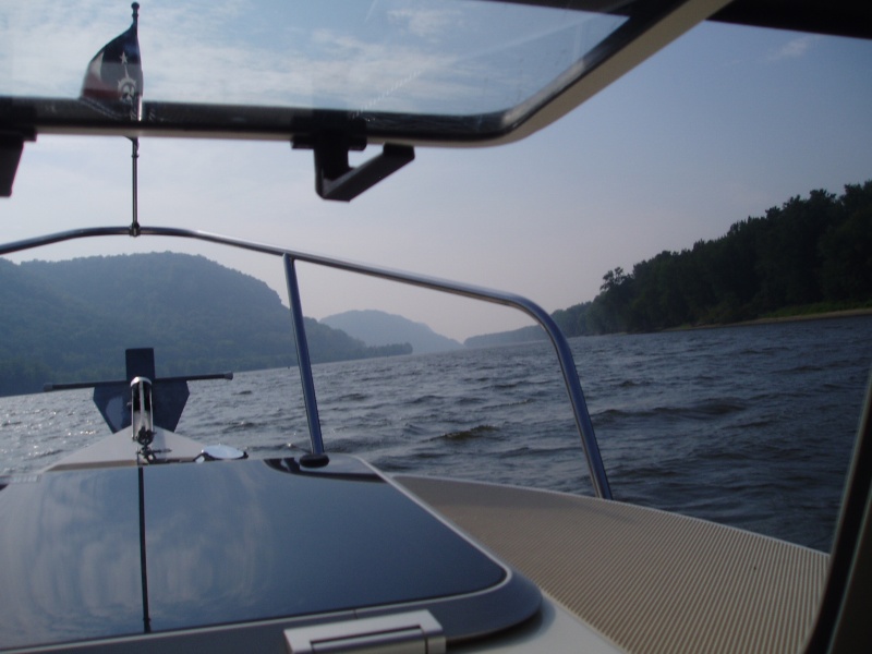 Many bluffs along Upper Mississippi