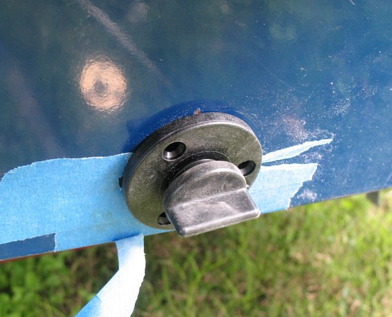 Marelon fitting set in place to check fit.