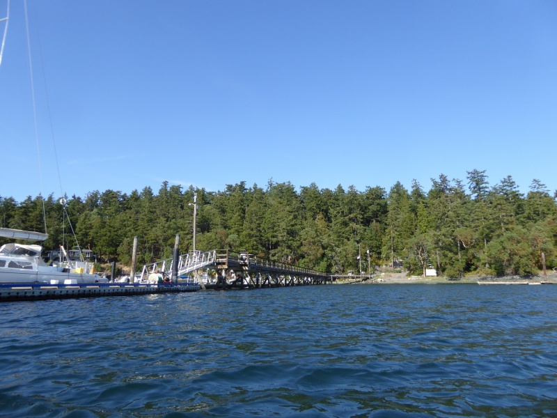 Marina on Brown Island