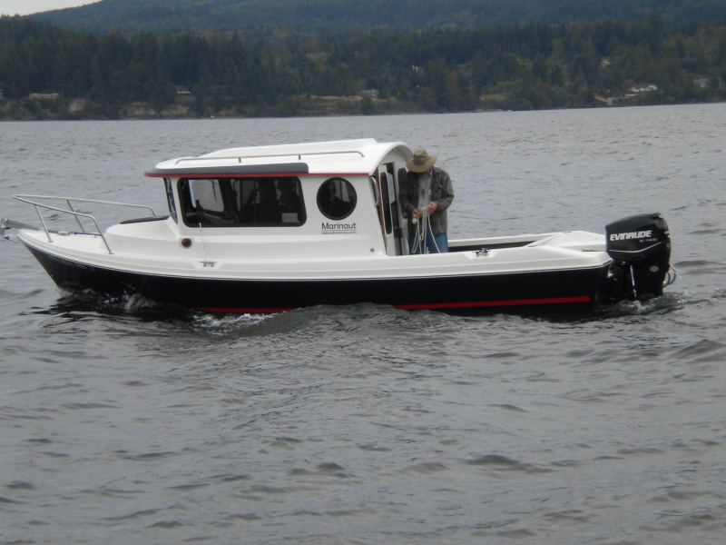 Marinaut 215 on one of many demo rides.
Sweet!