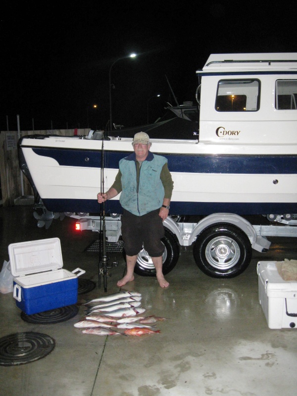 me with the afternoon\'s catch