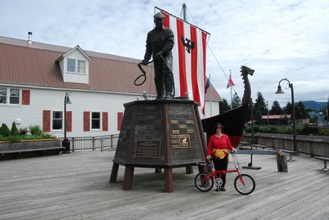Memorial for fallen fishermen, Petersburg
