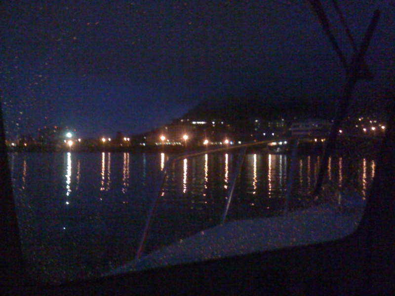 Midnight cruise Juneau waterfront on 4th of July