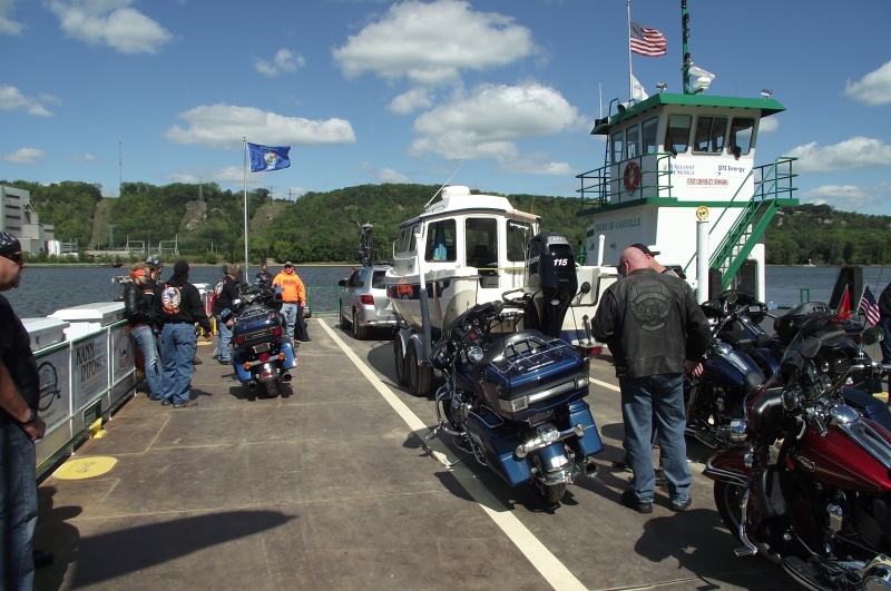 Midnight Flyer on Cassville Ferry