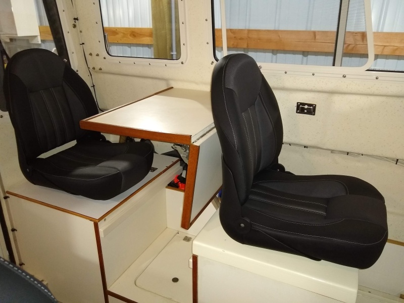 Might as well put one in the back too, seeing how that is where I spend a lot of time at Anchor. Much better for the back.