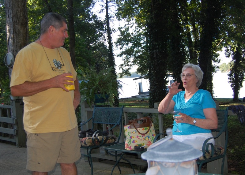 Mike and his lovely neighbor  , MD