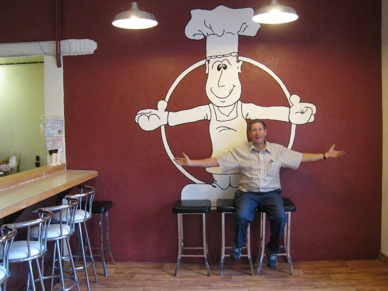 Mike at Joe's pizza