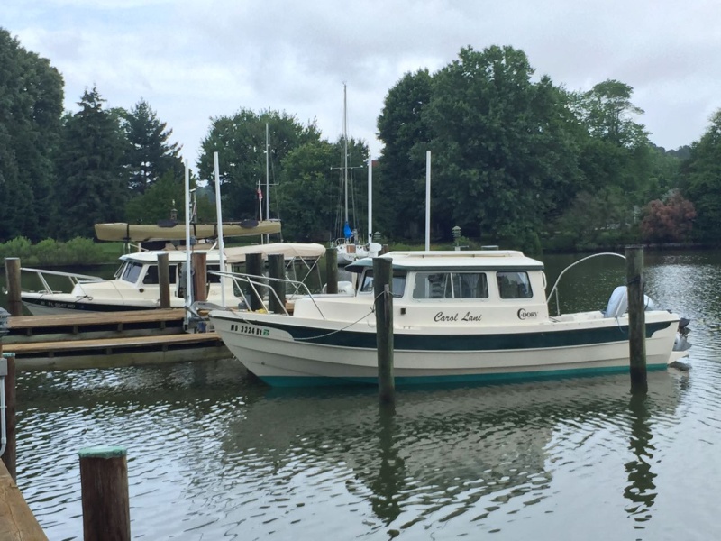 Mini CBGT on Leeds Creek with Bob and Carol Larsen's "Carol Lani" CD-22