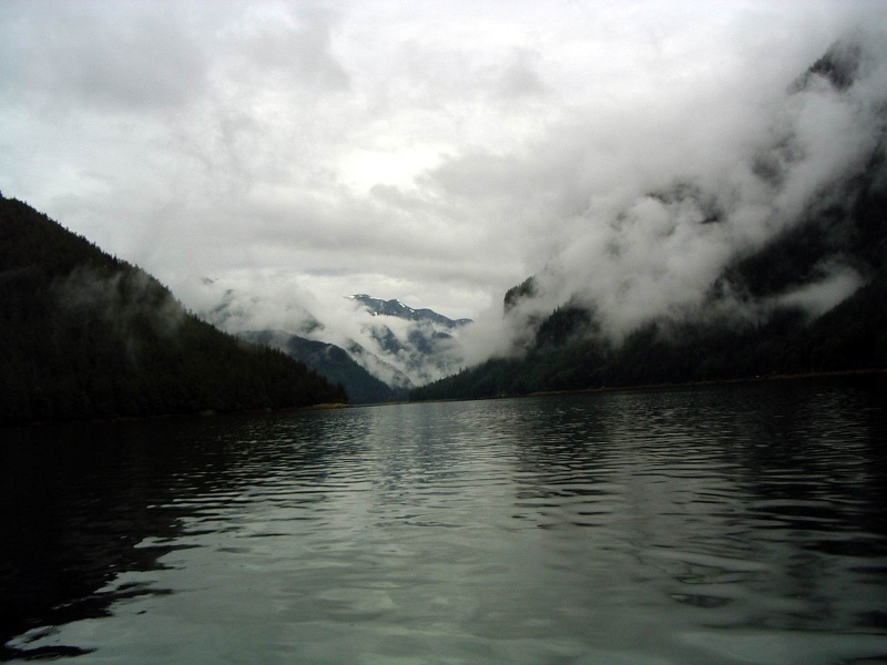 Misty mountains