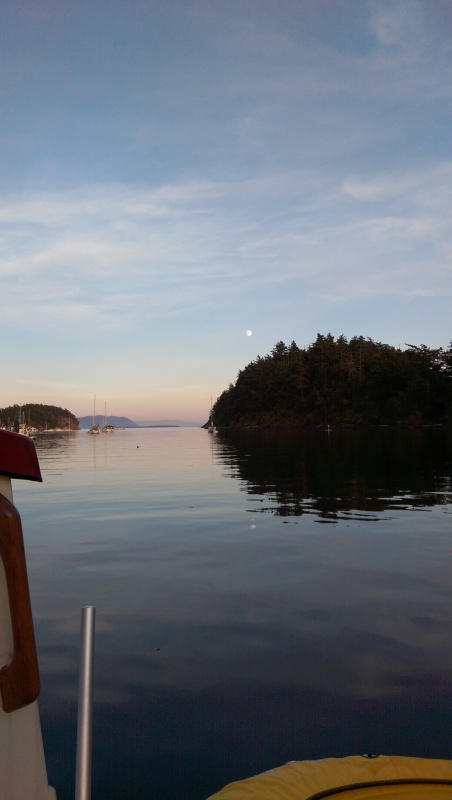 Moon Rise from Sucia Island