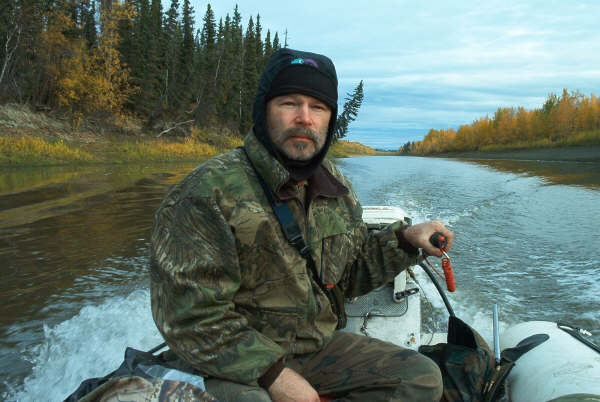 Moosin in the dingy.JPG