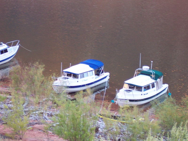 More photos of boats on the beach at Explorer Canyon 9-26