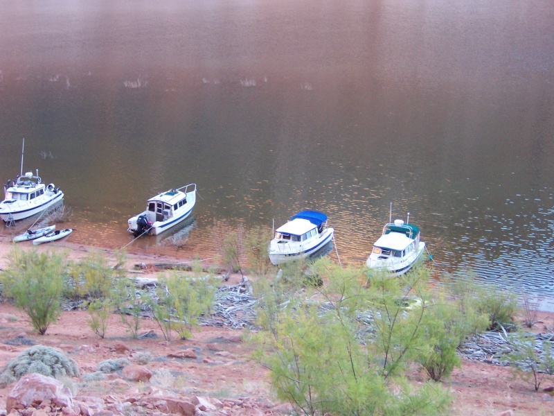 More photos of boats on the beach at Explorer Canyon 9-26