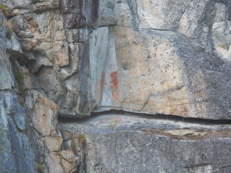 More rock paintings.