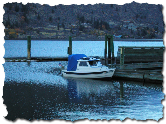 Morning at Grade Creek Campground Docks
