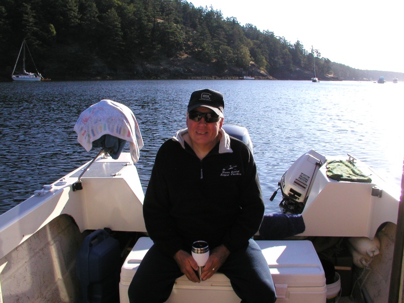 Morning Coffee, Reid Harbor,Stuart Island