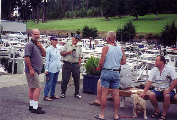 Morning Coffee With Bill and El.jpg