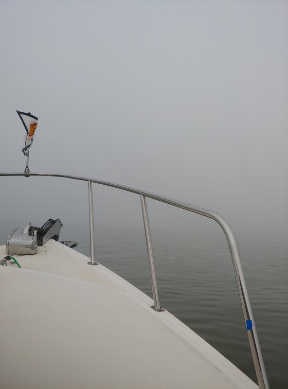 Mornings on the Chesapeake. Have radar, will travel!