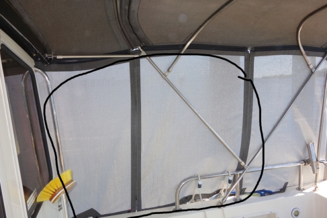 Most hose spray sheets down
