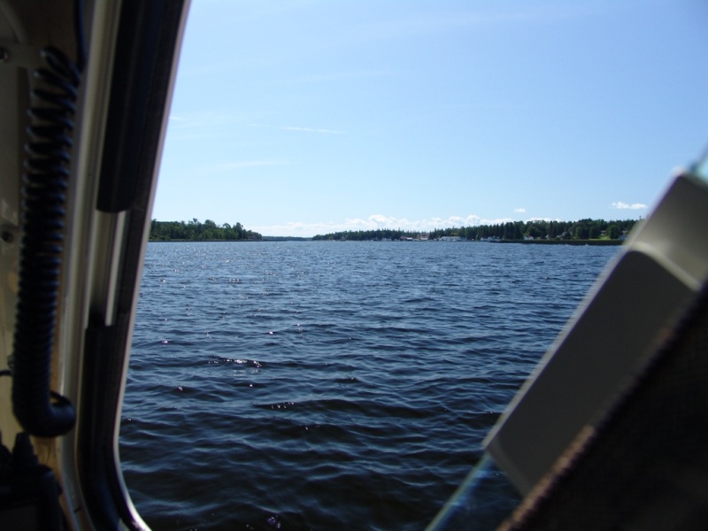 Most of the islands are private vacation property. One is public, and a great stop.