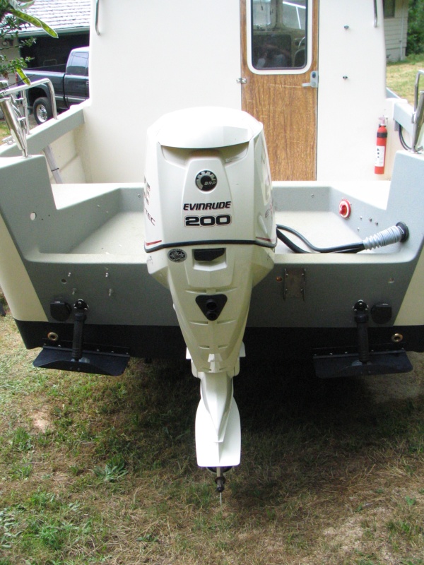 Motor back view