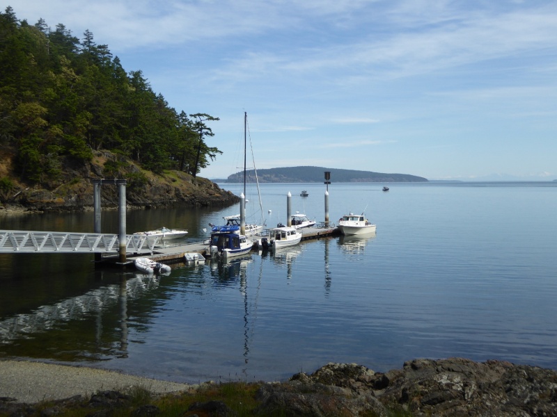 Motored in to the dock Monday morning to pack up from the 5-day outing