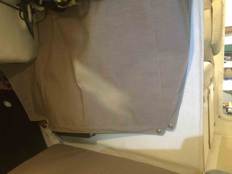 Mounted Controller in V-Berth easy to check at night