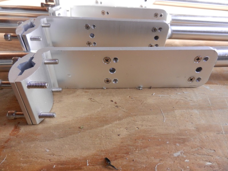 Mounted the Magma rail clamps and then drilled and tapped holes for a Starboard wedge to help with weight distribution.