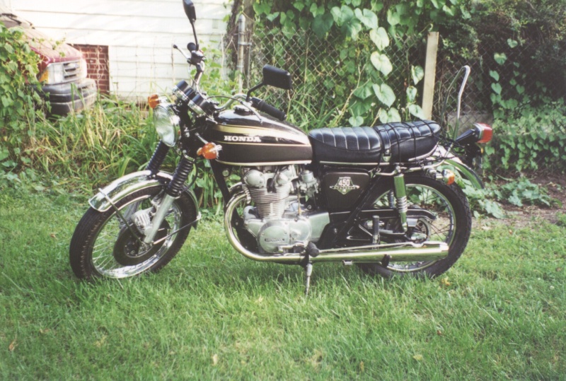 My 12th bike. 1974 Honda CB450 DOHC.