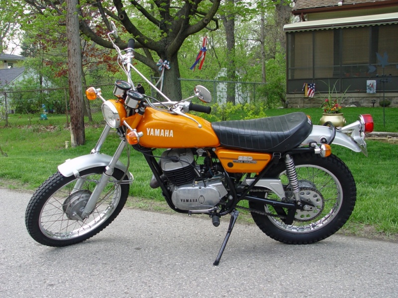 My 13th bike. 1972 Yamaha 250.