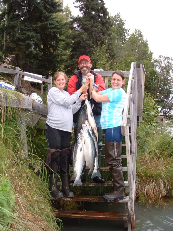 My girls with a nice mess of Reds