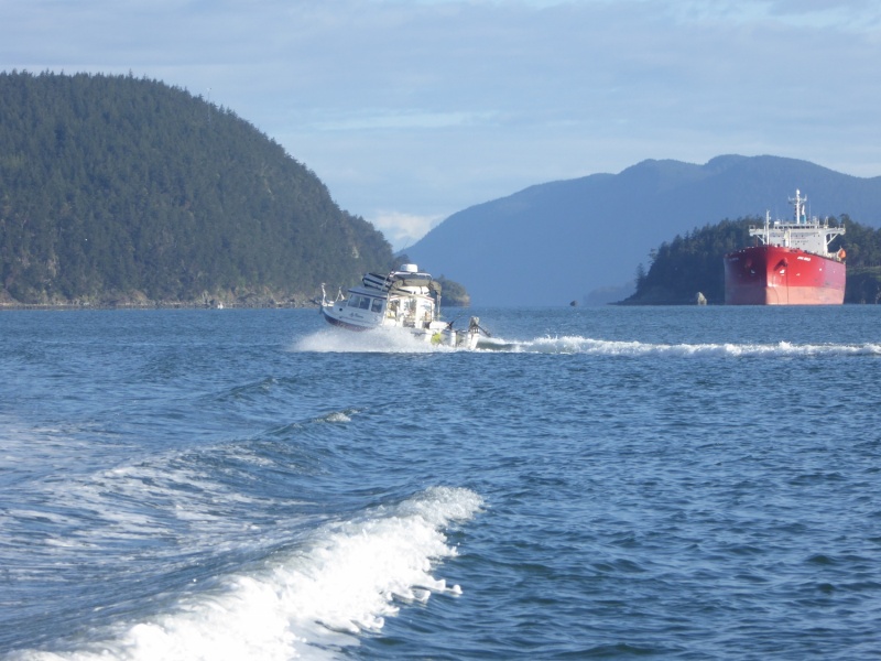 "My Heaven" heading out of the Swinomish channel Sat May 6th
