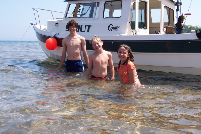 my  monkeys at Stockton Island