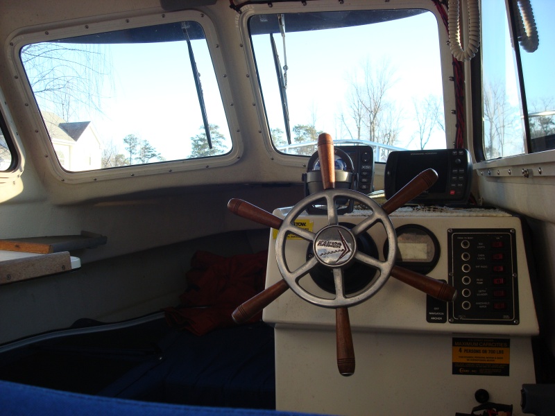 My new Helm!  Its so nautical!