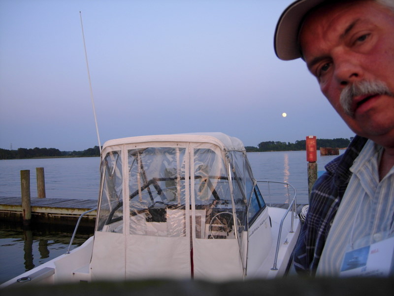 My non C-Dory in which we made the trip across the Bay