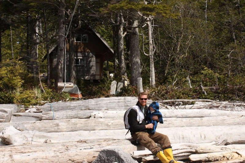 My Uncle and Aunt's cabin at Oona River